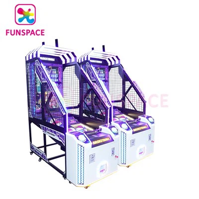 Innenbasketball Arcade Shooting Machine Game mit Bildschirm